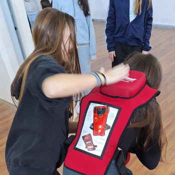 Εκπαίδευση Α' Βοηθειών στο Γυμνάσιο Πευκοχωρίου Χαλκιδικής