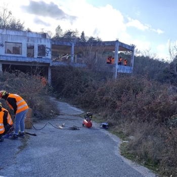 Εκπαίδευση δόκιμων διασωστών RescueGR σε σενάριο μαζικής καταστροφής στον Χορτιάτη
