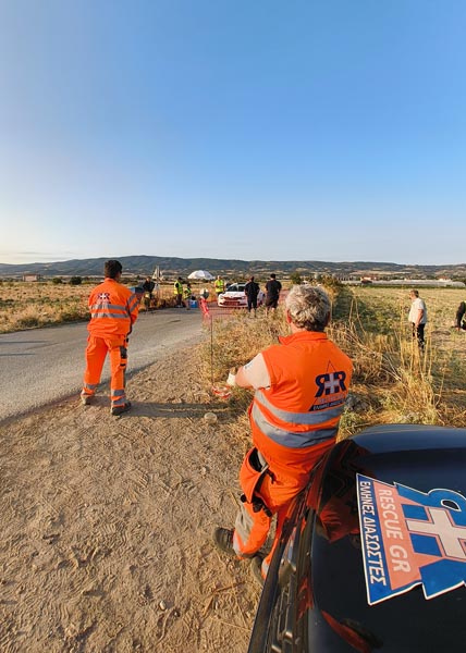 Οι Έλληνες Διασώστες - RescueGR σε επιτήρηση ειδικής διαδρομής