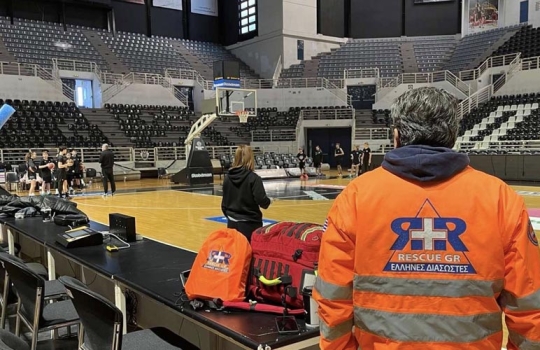 Υγειονομική Κάλυψη από την RescueGR στο PAOK Basketball Camp
